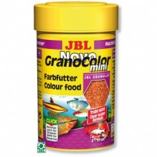 JBL NovoGranoColor mini - храна за малки рибки в общ аквариум 100 мл.
